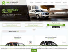 Tablet Screenshot of carplanner.com