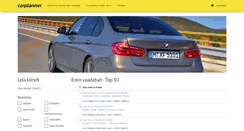 Desktop Screenshot of carplanner.eu